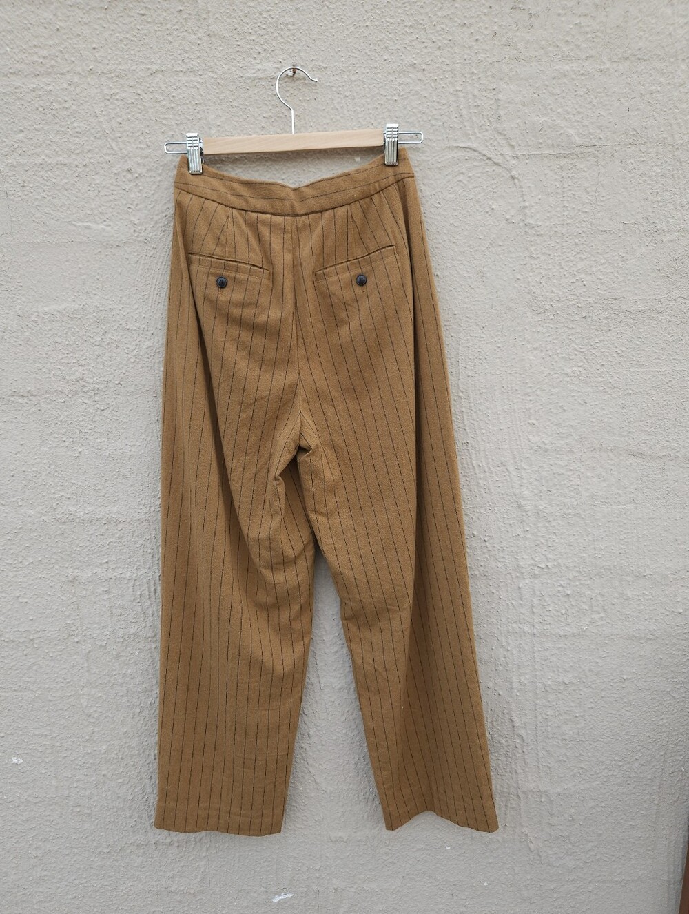 Madewell Rosedale Wool Striped Pant - Picture 2 of 5